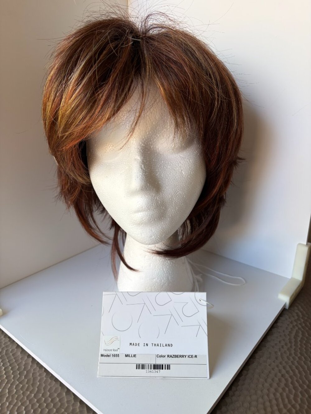 NWT Noriko MILLIE in Razberry Ice R, Petite/Avg Cap,Synthetic Wig - Picture 3 of 11